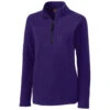 Clique Women's College Purple Summit Half Zip Microfleece -Clique LQO00018 College Purple F