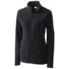Clique Women's Charcoal Summit Full Zip Microfleece -Clique LQO00019 Charcoal F