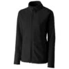 Clique Women's Black Summit Microfleece Hybrid Full Zip -Clique LQO00043 Black F