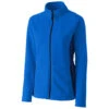 Clique Women's Royal Blue Summit Microfleece Hybrid Full Zip -Clique LQO00043 Royal Blue F
