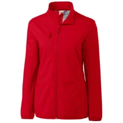 Clique Women's Red Trail Softshell