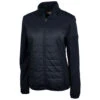 Clique Women's Dark Navy Fiery Hybrid Jacket 2 Clique Women's Dark Navy Fiery Hybrid Jacket -Clique LQO00057 DN F