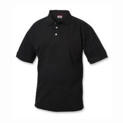 Clique Men's Black S/S Lincoln Polo