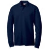 Clique Men's Navy Blue Long Sleeve Evans -Clique MQK00012 Navy Blue F