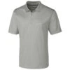 Clique Men's Silver S/S Ice Pique Polo -Clique MQK00023 Silver F