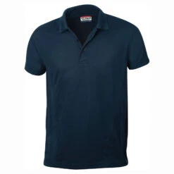 Clique Men's Navy S/S Ice Pique Polo