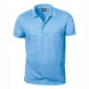 Clique Men's Light Blue S/S Ice Pique Polo 1 Clique Men's Light Blue S/S Ice Pique Polo -Clique MQK00023 LTB MANN HG