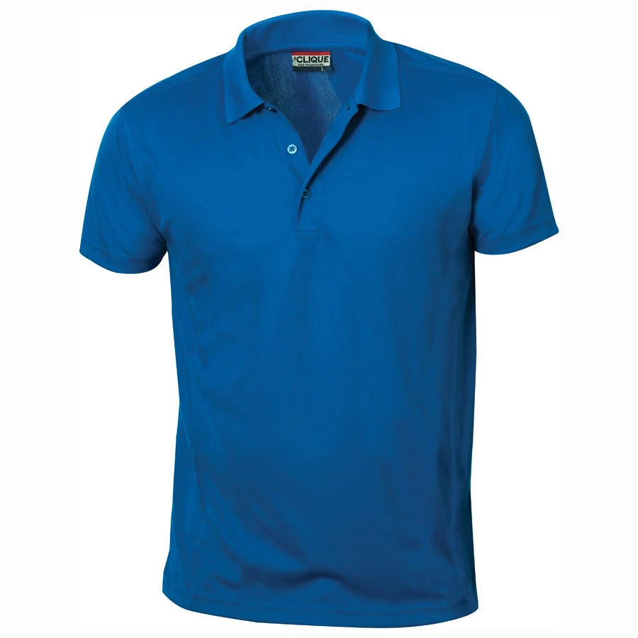 Clique Men's Royal Blue S/S Ice Pique Polo 3 Clique Men's Royal Blue S/S Ice Pique Polo