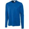 Clique Men's Royal Blue Long Sleeve Ice Tee -Clique MQK00024 Royal Blue F