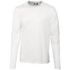Clique Men's White Long Sleeve Ice Tee -Clique MQK00024 White F