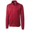 Clique Men's Darkest Red Helsa Full Zip -Clique MQK00036 Darkest Red F