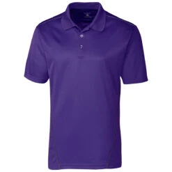Clique Men's College Purple Ice Sport Polo
