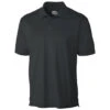Clique Men's Black Oslo Pique Polo -Clique MQK00044 Black F