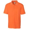Clique Men's Orange Oslo Pique Polo -Clique MQK00044 Orange F