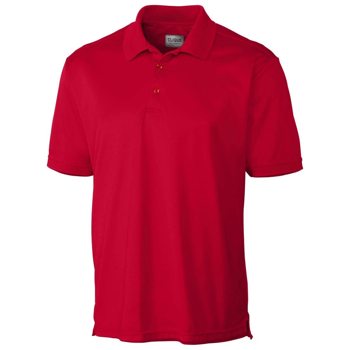 Clique Men's Red Oslo Pique Polo 3 Clique Men's Red Oslo Pique Polo