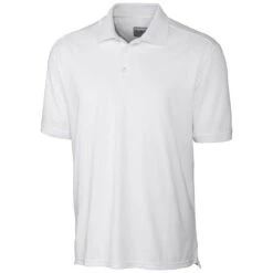 Clique Men's White Oslo Pique Polo