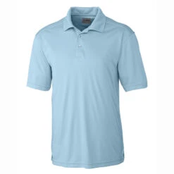 Clique Men's Light Blue S/S Parma Polo