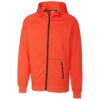 Clique Men's College Orange Lund Fleece Zip Hoodie -Clique MQK00048 College Orange F