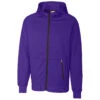 Clique Men's College Purple Lund Fleece Zip Hoodie -Clique MQK00048 College Purple F