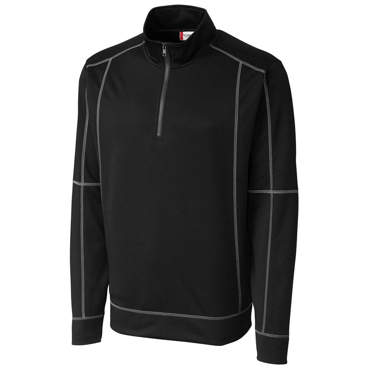 Clique Men's Black Helsa Half Zip 3 Clique Men's Black Helsa Half Zip