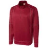 Clique Men's Darkest Red Helsa Half Zip 2 Clique Men's Darkest Red Helsa Half Zip -Clique MQK00049 Darkest Red F