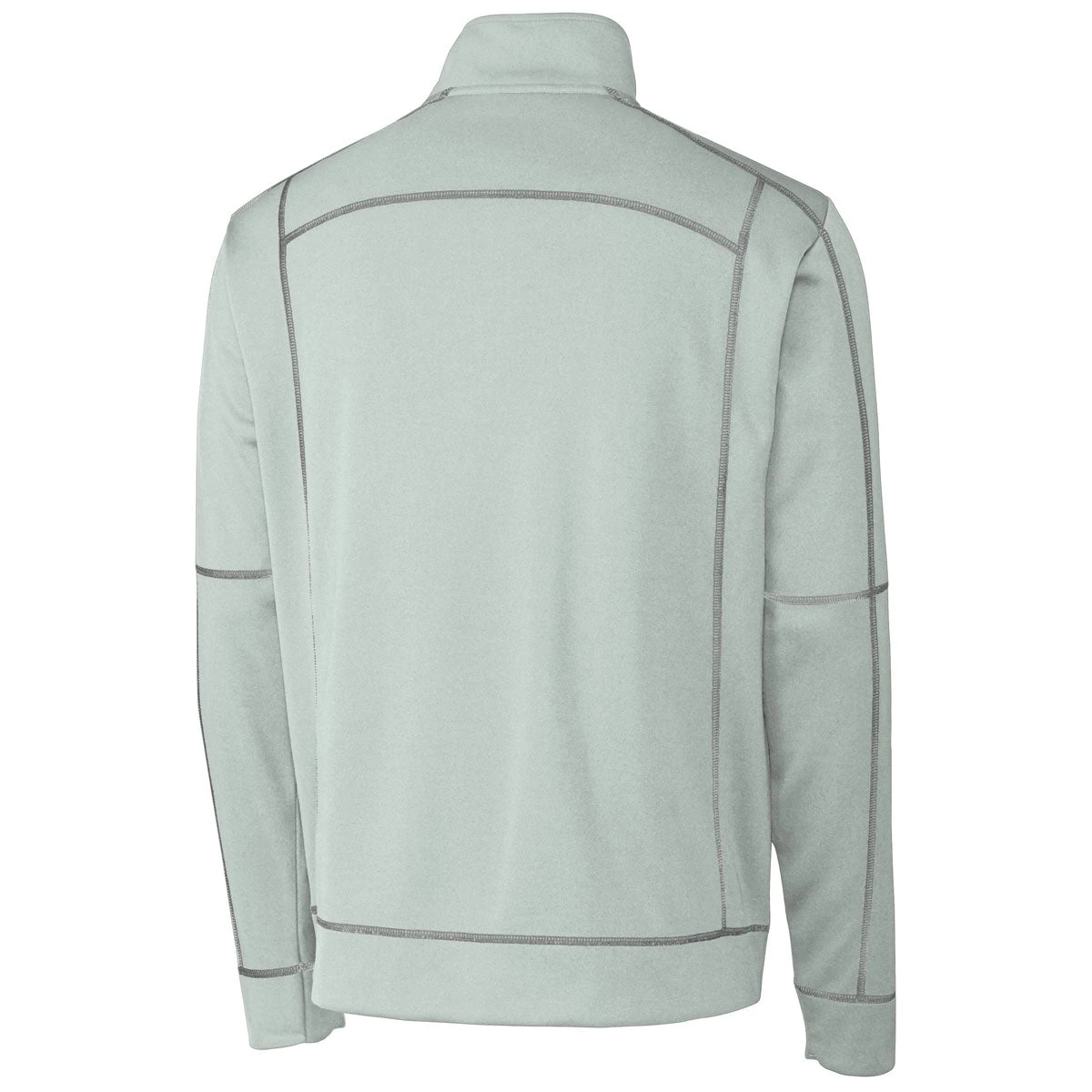 Clique Men's Light Grey Helsa Half Zip 4 Clique Men's Light Grey Helsa Half Zip - Image 2