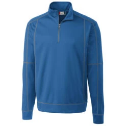 Clique Men's Sea Blue Helsa Half Zip