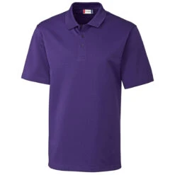 Clique Men's College Purple Malmo Pique Polo