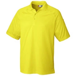 Clique Men's Neon Yellow Malmo Tactical Polo