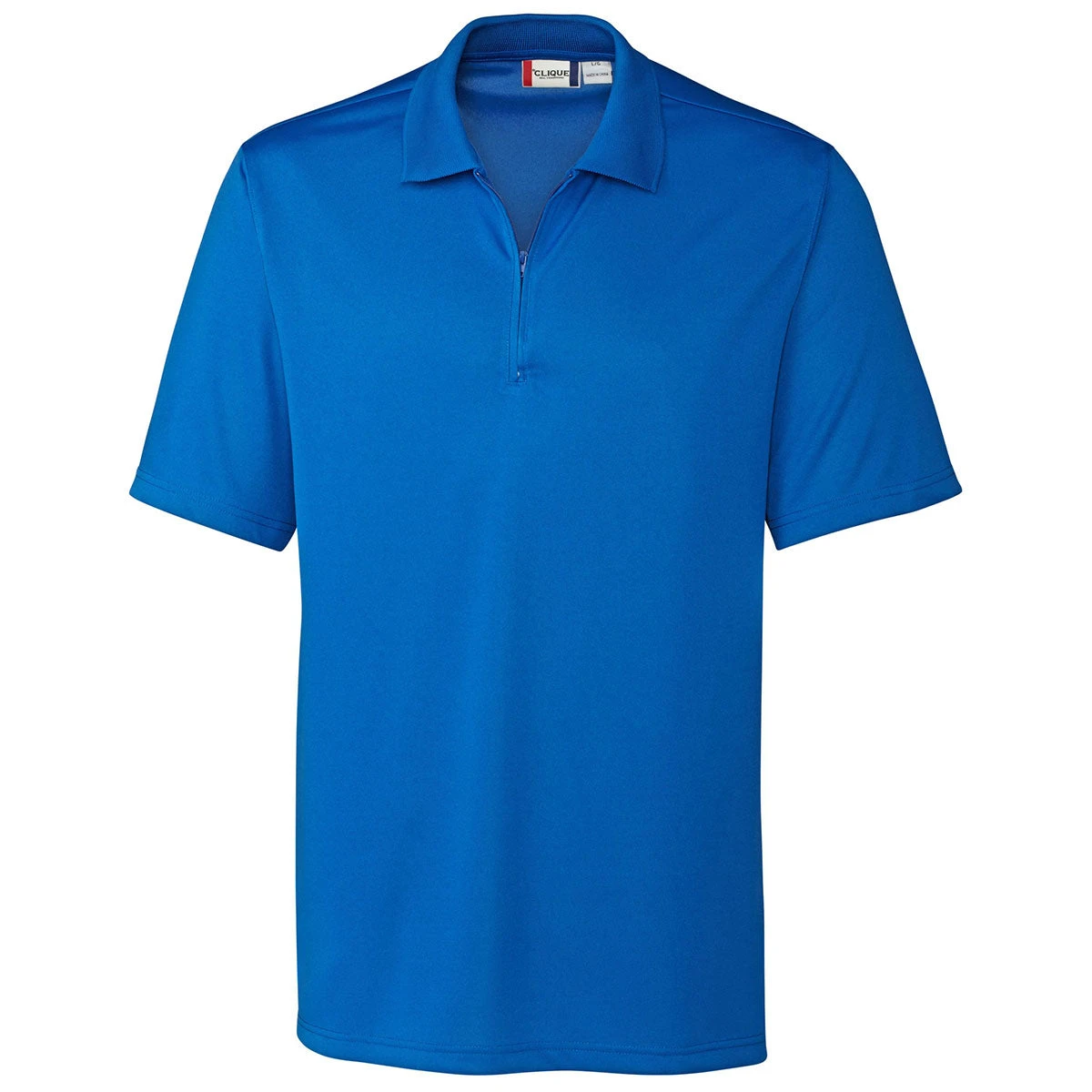Clique Men's Royal Blue Malmo Snag Proof Zip Polo 3 Clique Men's Royal Blue Malmo Snag Proof Zip Polo