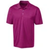 Clique Men's Gala Pink Spin Pique Polo -Clique MQK00075 Gala Pink F