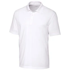 Clique Men's White Spin Pique Polo