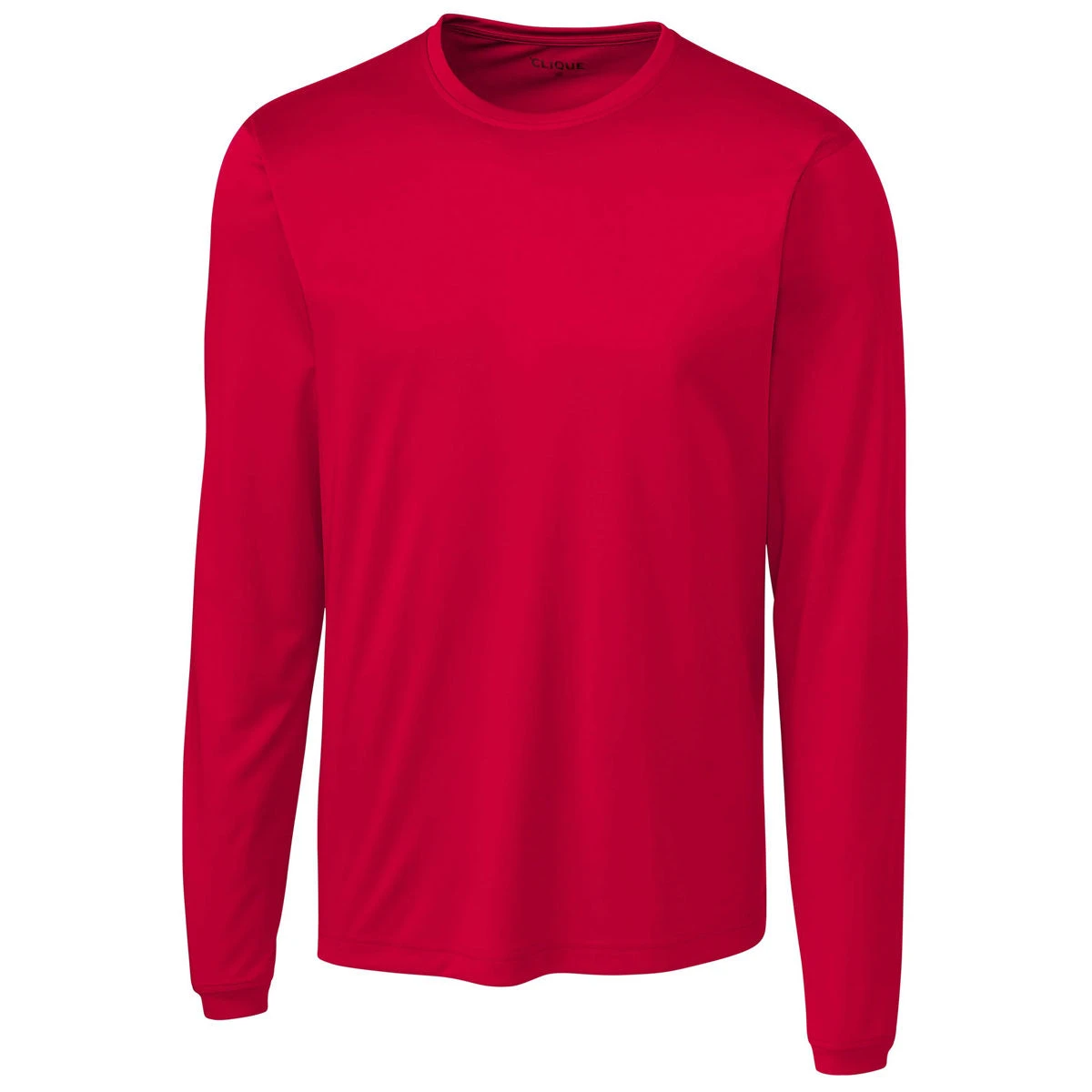 Clique Men's Red Long Sleeve Spin Jersey Tee 3 Clique Men's Red Long Sleeve Spin Jersey Tee