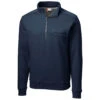 Clique Men's Dark Navy Cadiz Half Zip -Clique MQK00082 Dark Navy F