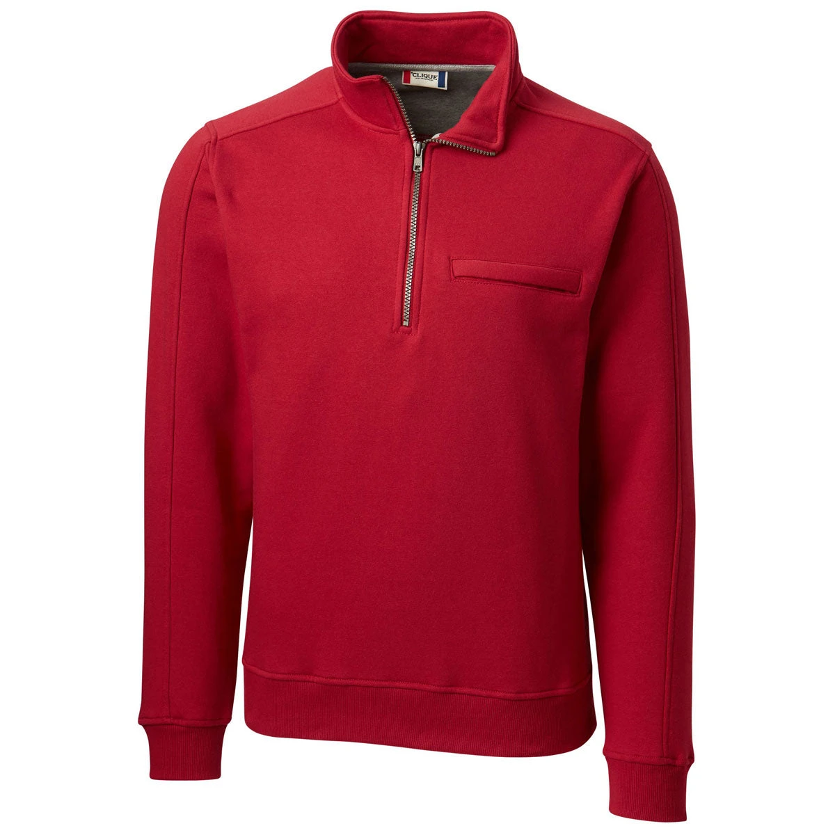 Clique Men's Darkest Red Cadiz Half Zip 3 Clique Men's Darkest Red Cadiz Half Zip