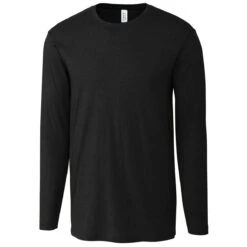 Clique Men's Black Long Sleeve Phoenix Tee