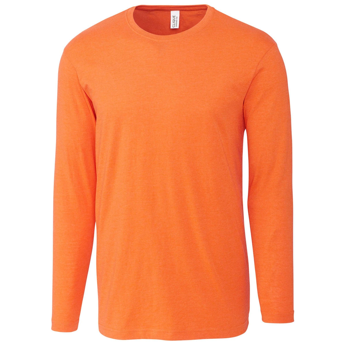 Clique Men's College Orange Heather Long Sleeve Phoenix Tee 3 Clique Men's College Orange Heather Long Sleeve Phoenix Tee