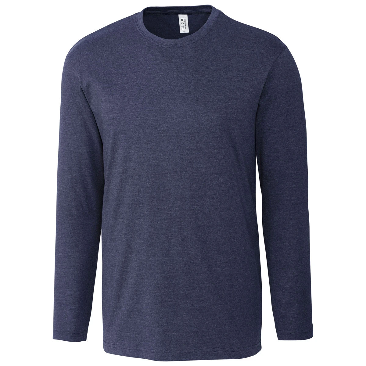 Clique Men's Navy Heather Long Sleeve Phoenix Tee 3 Clique Men's Navy Heather Long Sleeve Phoenix Tee