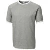 Clique Men's Grey Melange Playlist Ringer Tee -Clique MQK00091 Grey Melange F