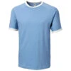Clique Men's Light Blue Playlist Ringer Tee -Clique MQK00091 Light Blue F