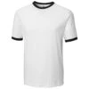 Clique Men's White Playlist Ringer Tee -Clique MQK00091 White F