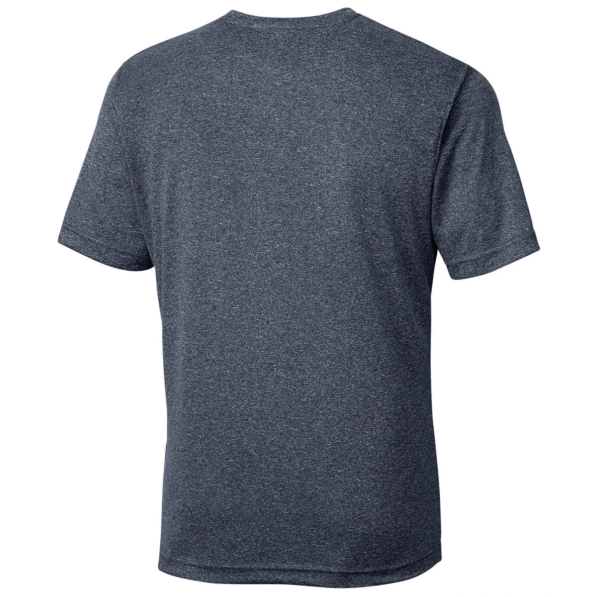 Clique Men's Navy Heather Charge Active Short Sleeve Tee 4 Clique Men's Navy Heather Charge Active Short Sleeve Tee - Image 2