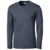 Clique Men's Navy Heather Charge Active Tee Long Sleeve 2 Clique Men's Navy Heather Charge Active Tee Long Sleeve -Clique MQK00095 NH F