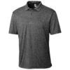 Clique Men's Black Heather Charge Active Polo 2 Clique Men's Black Heather Charge Active Polo -Clique MQK00096 Black Heather F