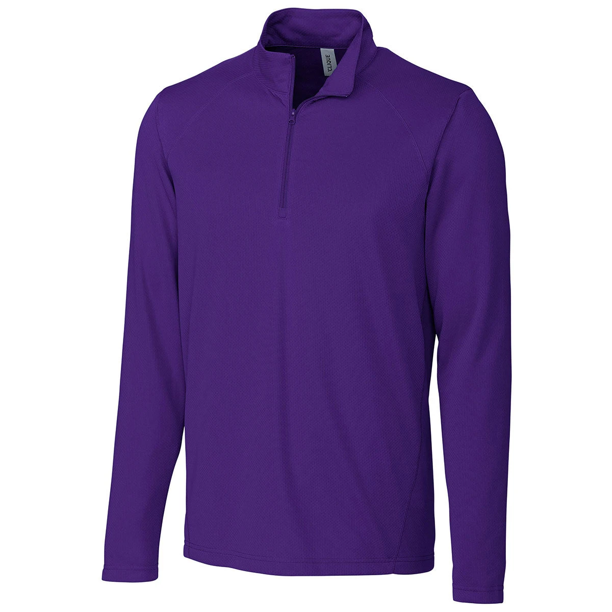 Clique Men's College Purple Ice Half Zip 3 Clique Men's College Purple Ice Half Zip