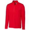 Clique Men's Red Ice Half Zip -Clique MQK00098 RD F