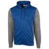 Clique Men's Royal Blue Helsa Sport Colorblock Full Zip -Clique MQK00101 RYB F