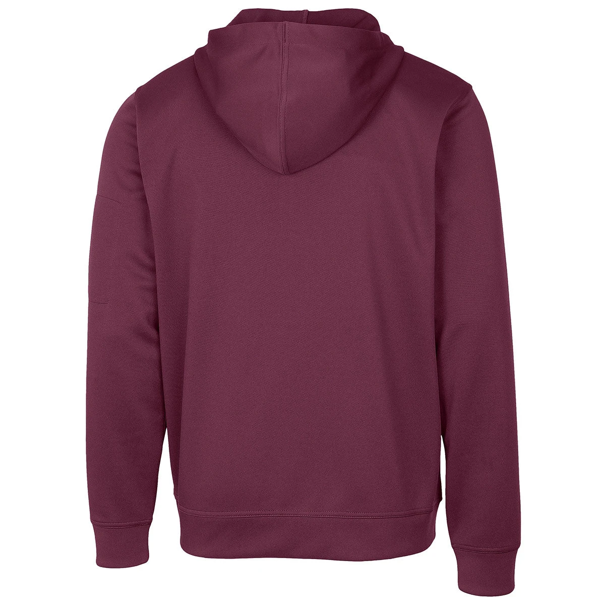 Clique Men's Burgundy Lift Performance Full Zip Hoodie 4 Clique Men's Burgundy Lift Performance Full Zip Hoodie - Image 2