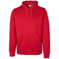 Clique Men's Red Lift Performance Hoodie Sweatshirt