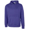 Clique Men's Royal Purple Lift Performance Hoodie Sweatshirt -Clique MQK00105 ROP F